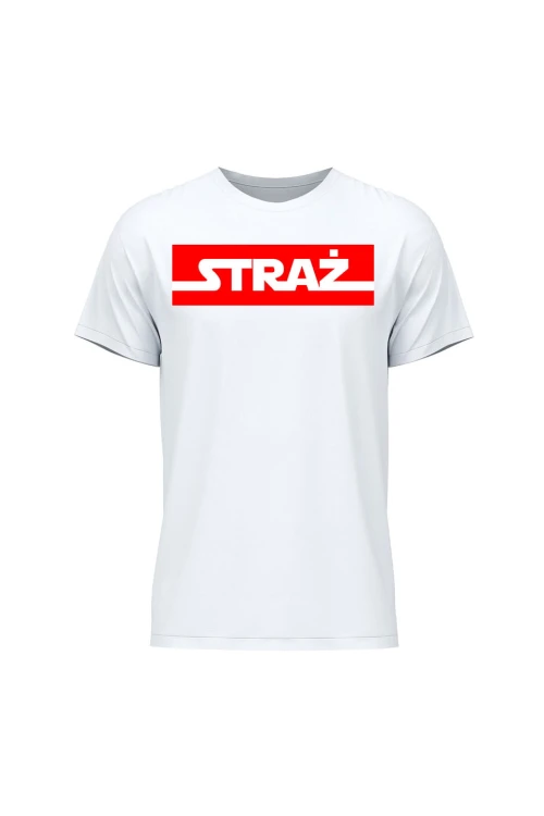 Koszulka męska STRAŻ - biała