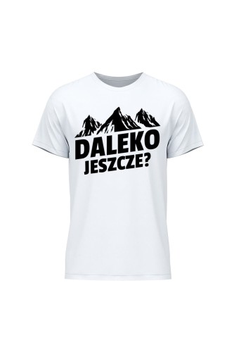 Koszulka męska Daleko jeszcze - biała