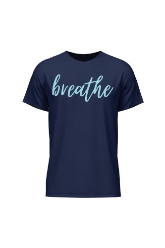 Koszulka męska Breathe - granatowa