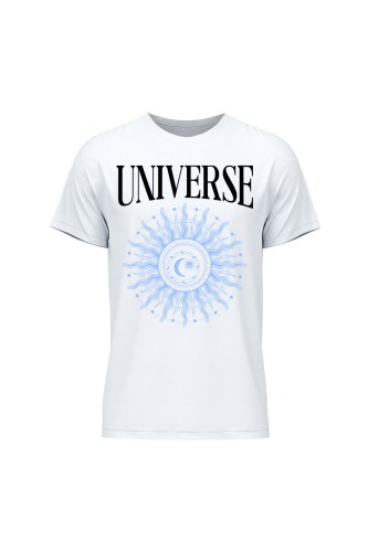 Koszulka męska Universe - biała