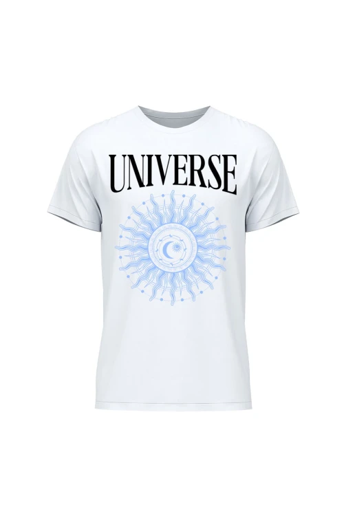 Koszulka męska Universe - biała