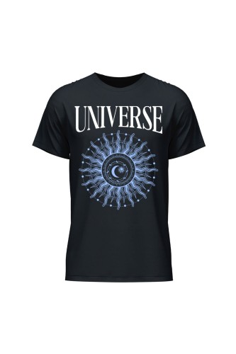 Koszulka męska Universe - czarna