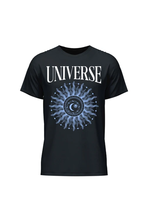 Koszulka męska Universe - czarna