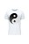 Koszulka męska Symbol Yin Yang - biała