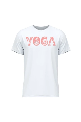 Koszulka męska Yoga Napis