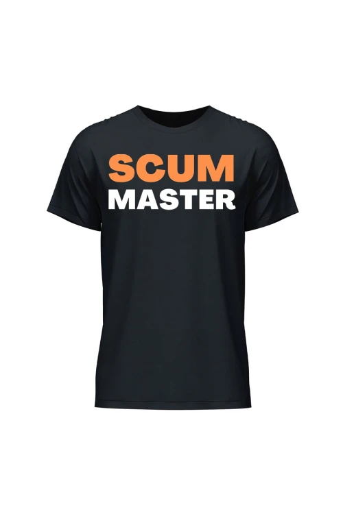Koszulka męska Scum master - czarna