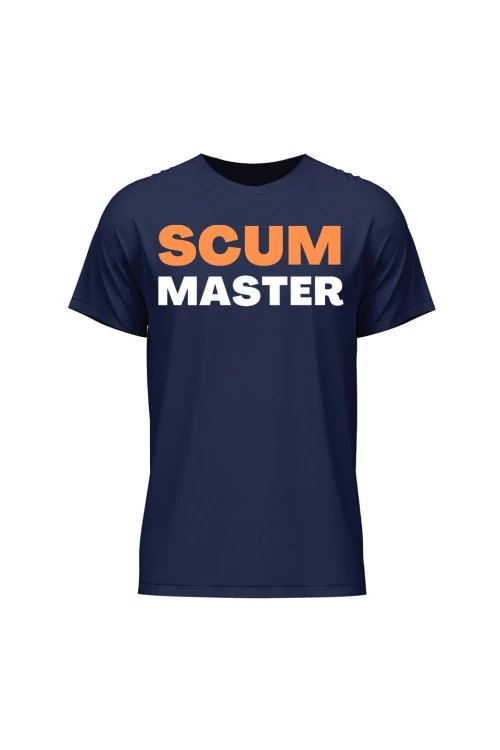 Koszulka męska Scum master - granatowa