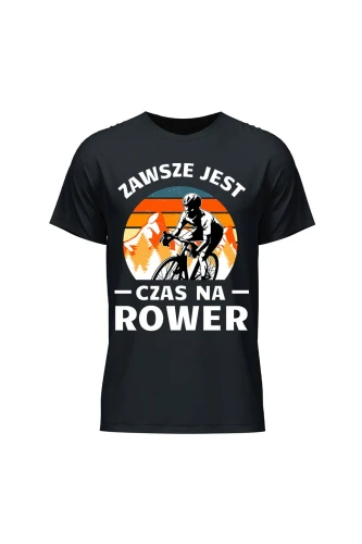 Koszulka męska Zawsze jest czas na rower Szosa