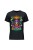 Koszulka męska Psychedelic Mushroom - czarna