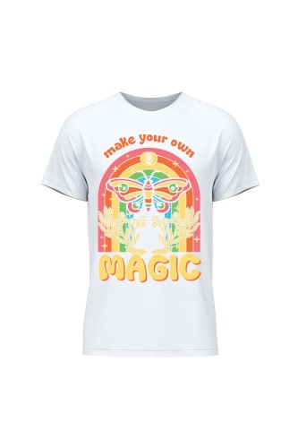 Koszulka męska Magic Butterfly - biała