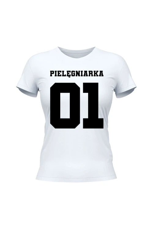 Koszulka damska Pielęgniarka 01 - biała