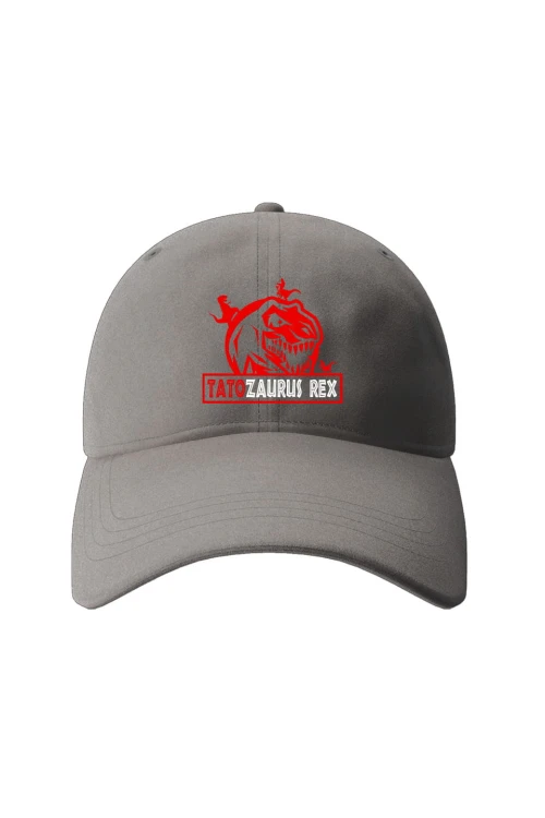 Czapka z daszkiem Tatozaurus Rex - szara