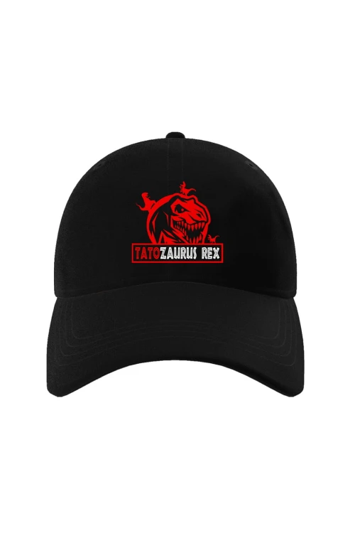 Czapka z daszkiem Tatozaurus Rex - czarna