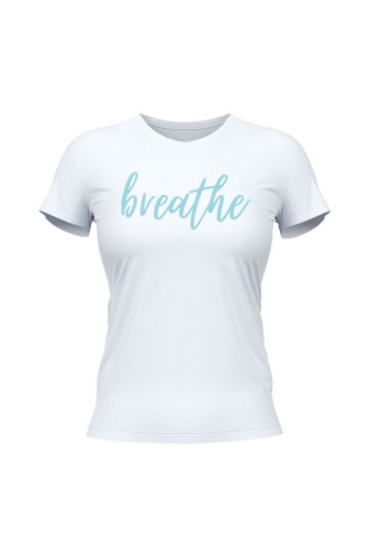 Koszulka damska Breathe - biała