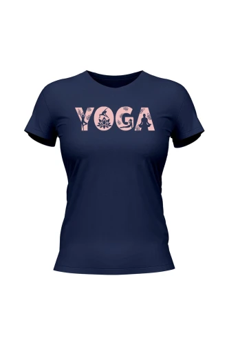 Koszulka damska Yoga Napis