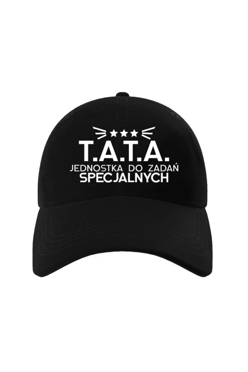 Czapka z daszkiem T.A.T.A Jednostka do zadań specjalnych - czarna