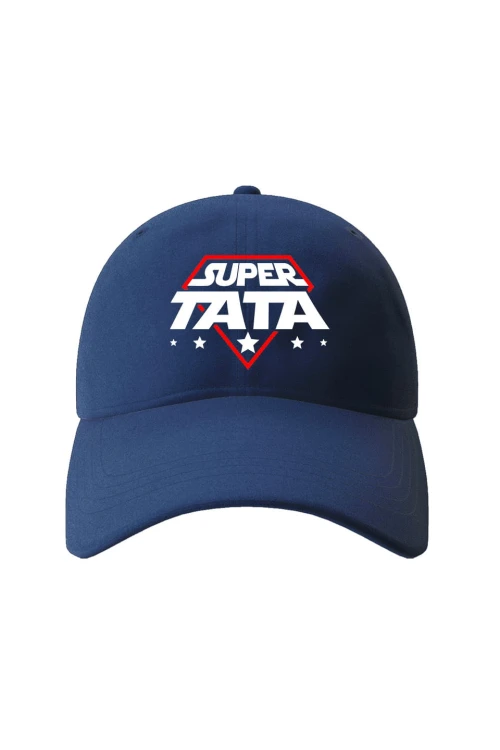 Czapka z daszkiem SUPER gwiezdny TATA - granatowa